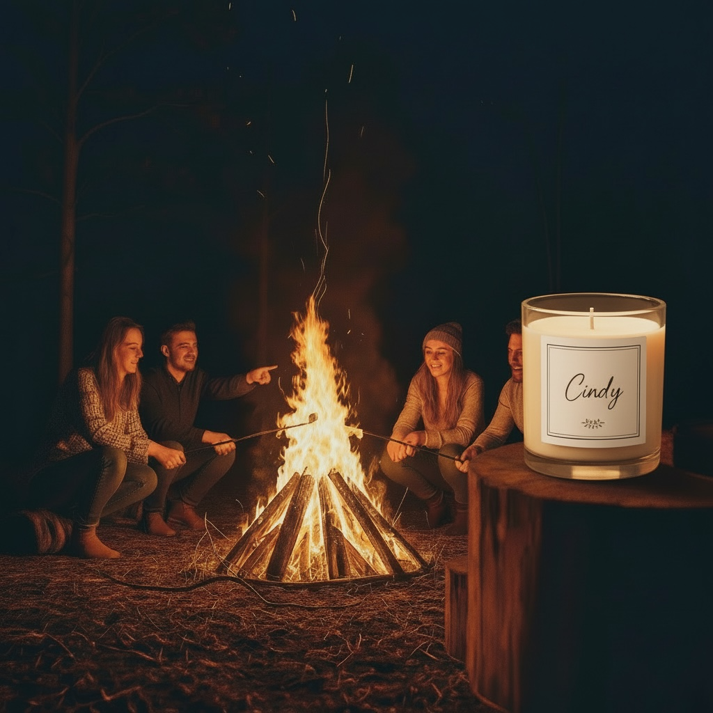 Fumée de feu de camp